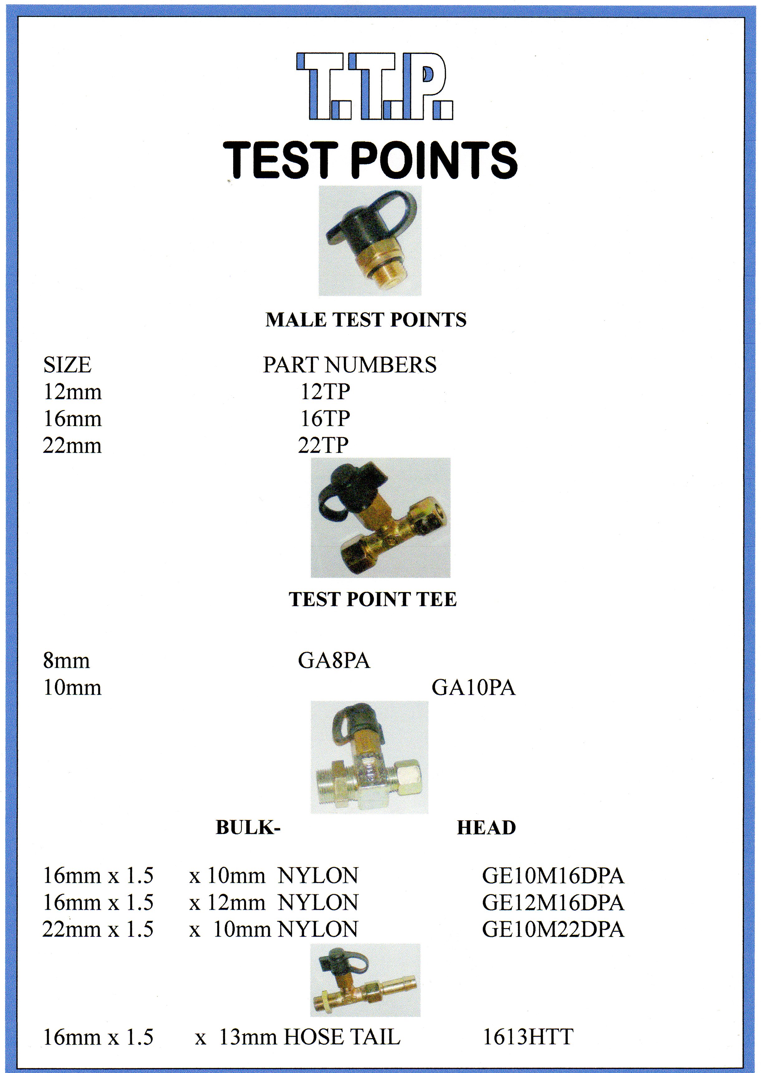 Truck & Trailer Test Points